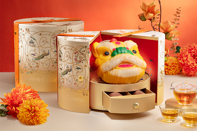 國金軒金獅獻瑞吉祥禮盒。