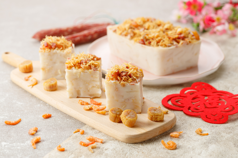 城景國際樂雅軒金瑤臘味蘿蔔糕。