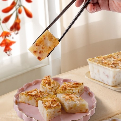 恆香老餅家櫻花蝦蘿蔔糕。