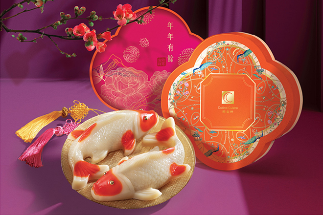 國金軒富貴錦鯉如意禮盒。