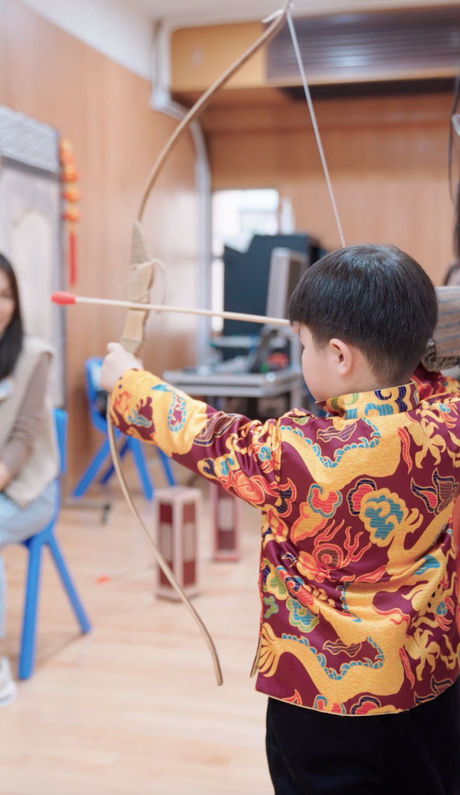 還可以玩射箭！