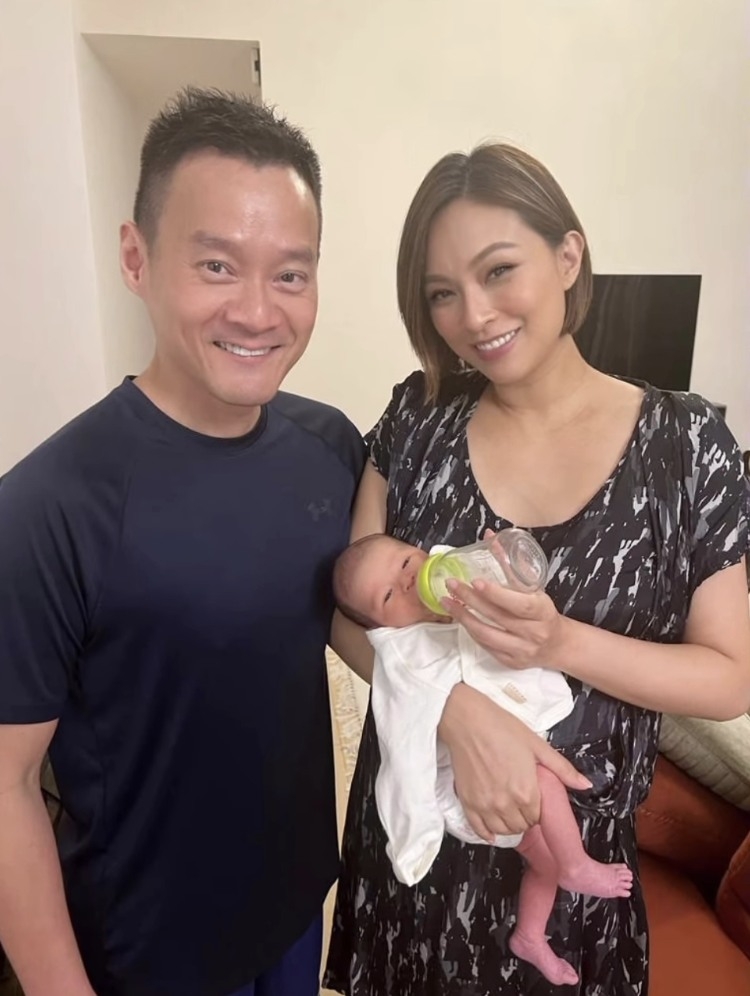 朱慧敏去年11月誕下B女Shera。