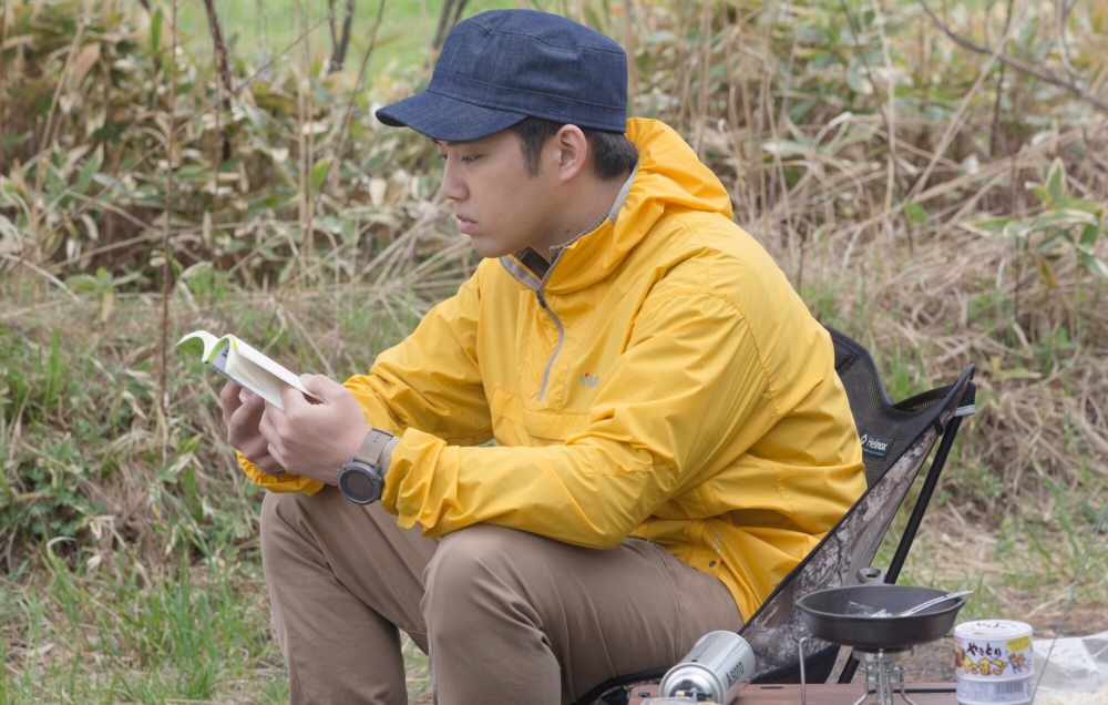 有網民認為該名人夫會經常出門露營是因為需要me time。