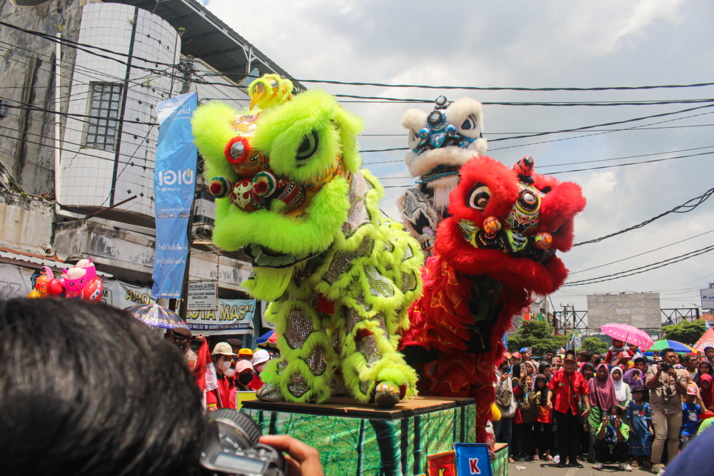 舞龍舞獅是新年指定項目