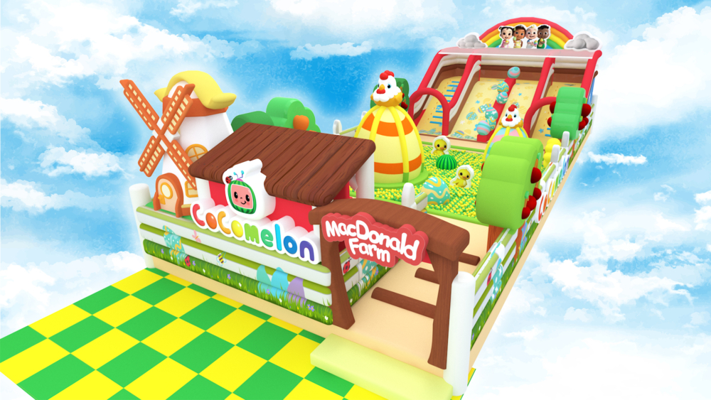 MCP新都城中心xCoComelon打造CoComelon復活淘「氣」派對。