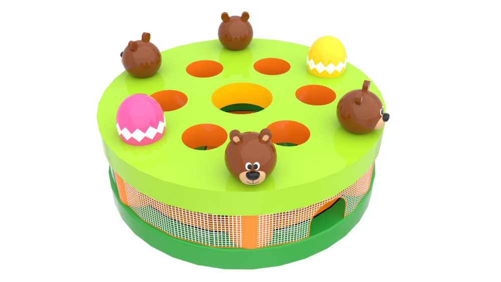 Jumptopia Easter Fiesta復活節彈跳嘉年華之「Bell Bell Whack-a-Mole扑傻瓜」。