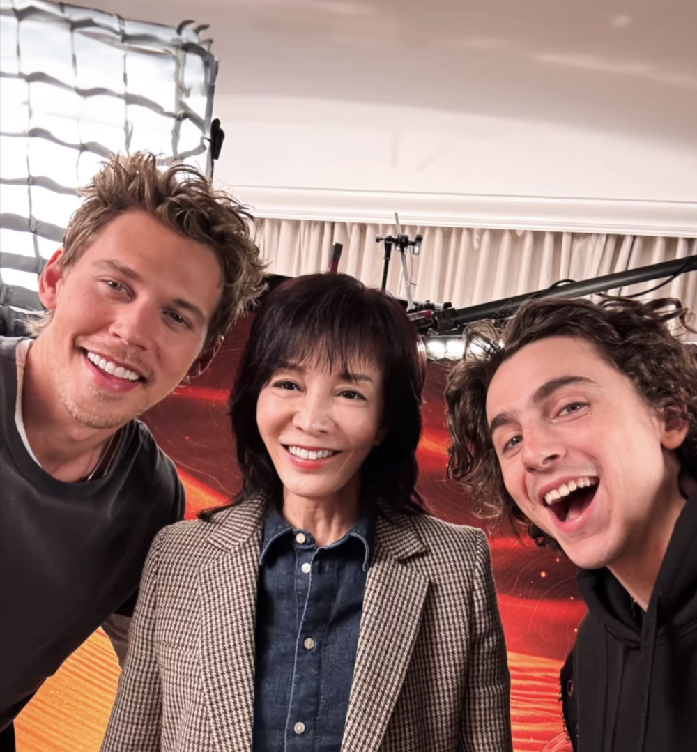 DO姐遠赴美國洛杉磯,訪問電影《沙丘瀚戰:第二章》的演員