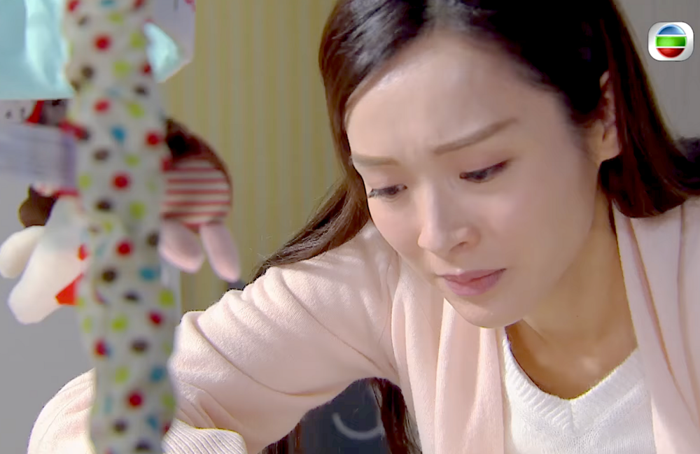 女兒到4歲仍有後遺症，讓媽媽相當心痛。