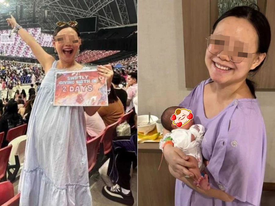 新加坡女子Natalie為了偶像演唱會忍受陣痛3小時。