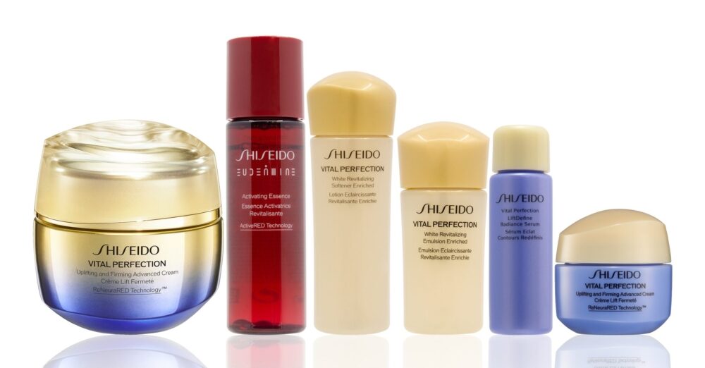 SHISEIDO VITAL PERFECTION極上紅花緊緻面霜組合 特價$950 (原價$1,950)