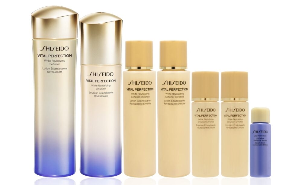 SHISEIDO VITAL PERFECTION全效美白抗紋修護組合 特價$1,430 (原價$2,890)