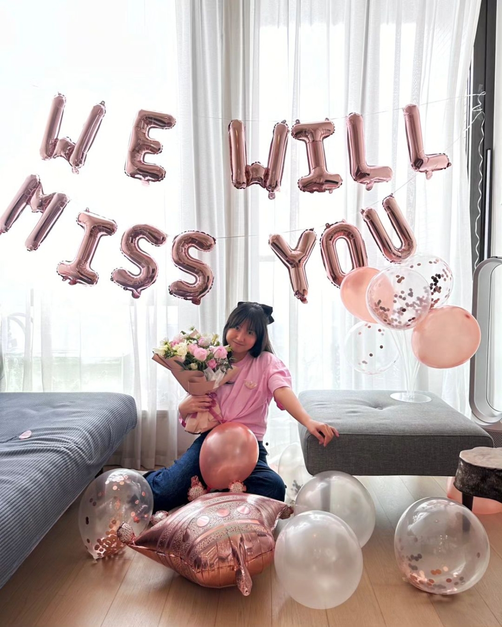 Celine遠赴日本升學。