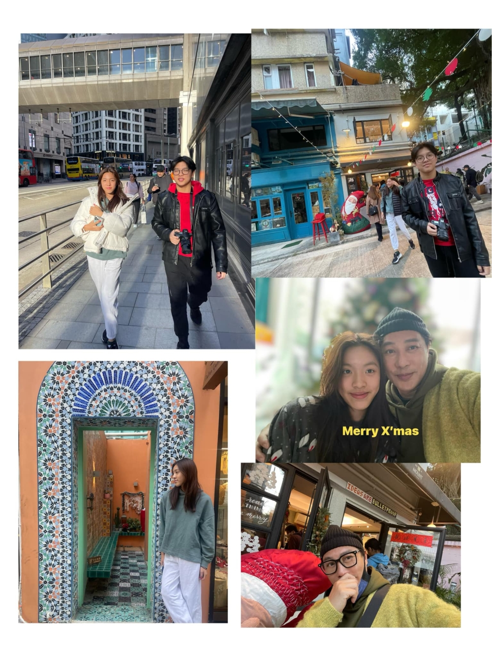 譚耀文的兒女就讀哈羅國際學校，父親和孩子們的感情亦相當親密。