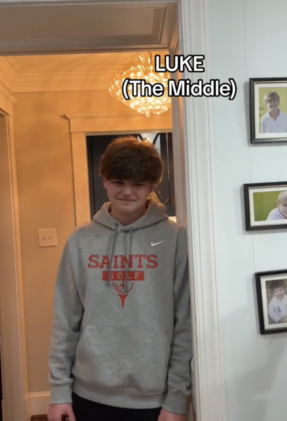 三胞胎出生次序揭曉，老二是溫柔的Luke。