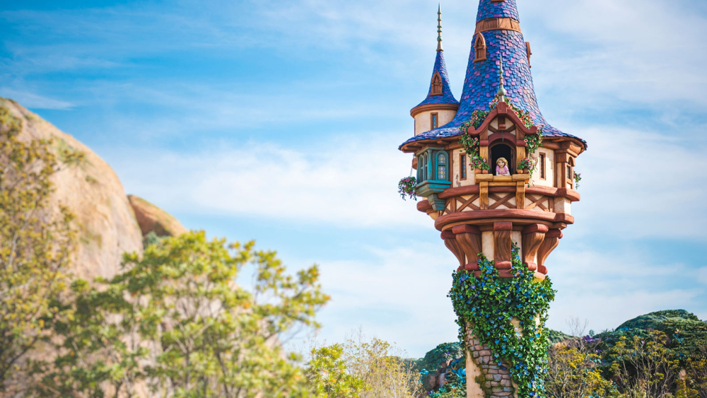 東京迪士尼海洋「夢幻泉鄉」園區，《樂佩公主森林》主題設施。