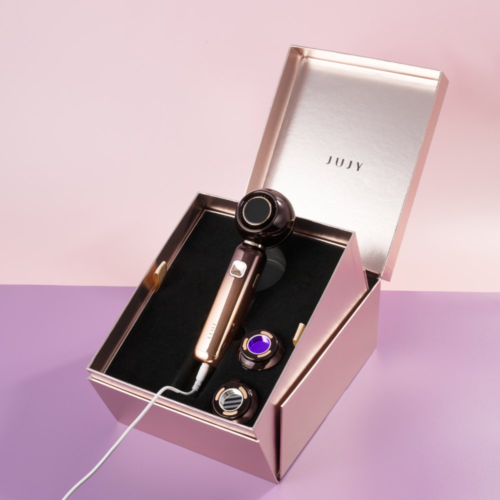 母親節禮物2024｜JUJY 牛奶光嫩透肌提亮淡斑逆齡美容儀。