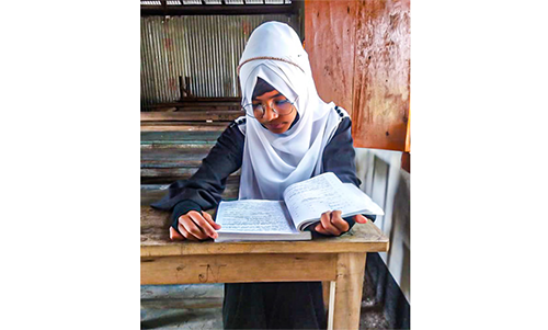 莎瑪亞希望以女孩的力量糾正傳統偏見，讓其他女孩的健康得到保障：「我想建設一個月經友善空間，讓專業的醫生為女孩解答月經相關的問題，減輕她們身心上的痛苦。」