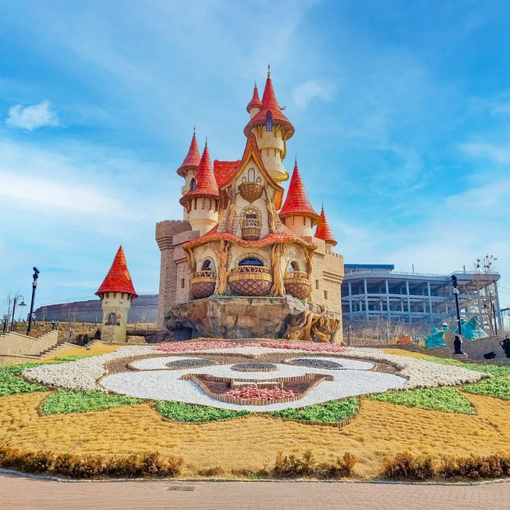 釜山樂天世界最佳打卡點。