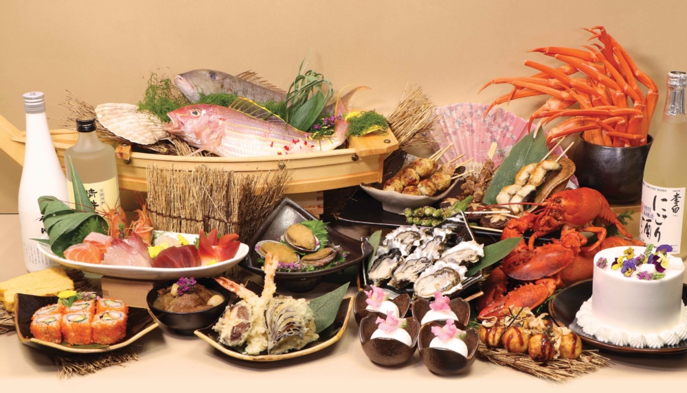 九龍海逸君綽酒店推出父親節「夏日和風」海鮮盛會自助晚餐。