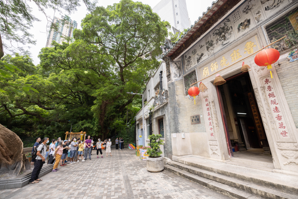 已經140年的「魯班先師廟」，屬一級歷史建築