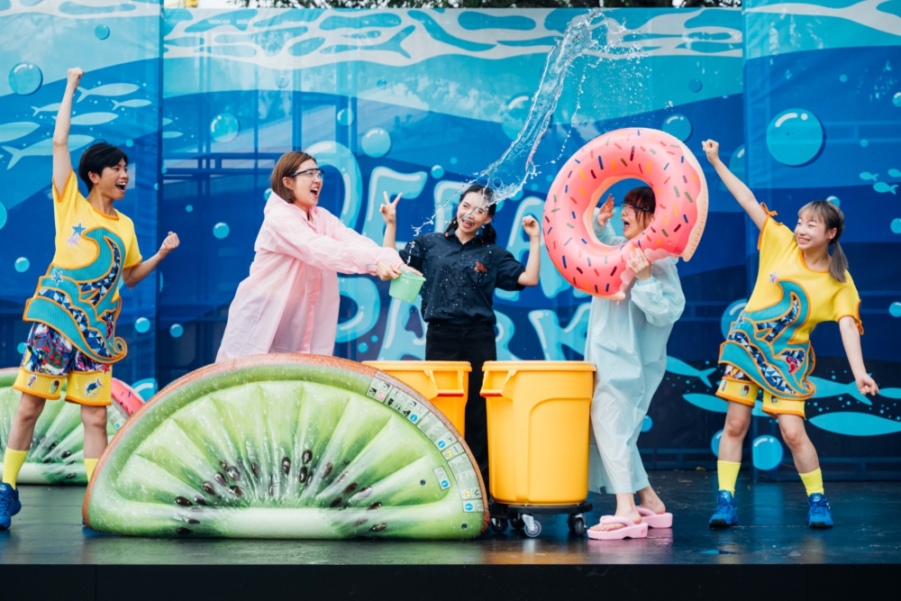 齊齊參與「H2O 擂台派對」釋放熱力！