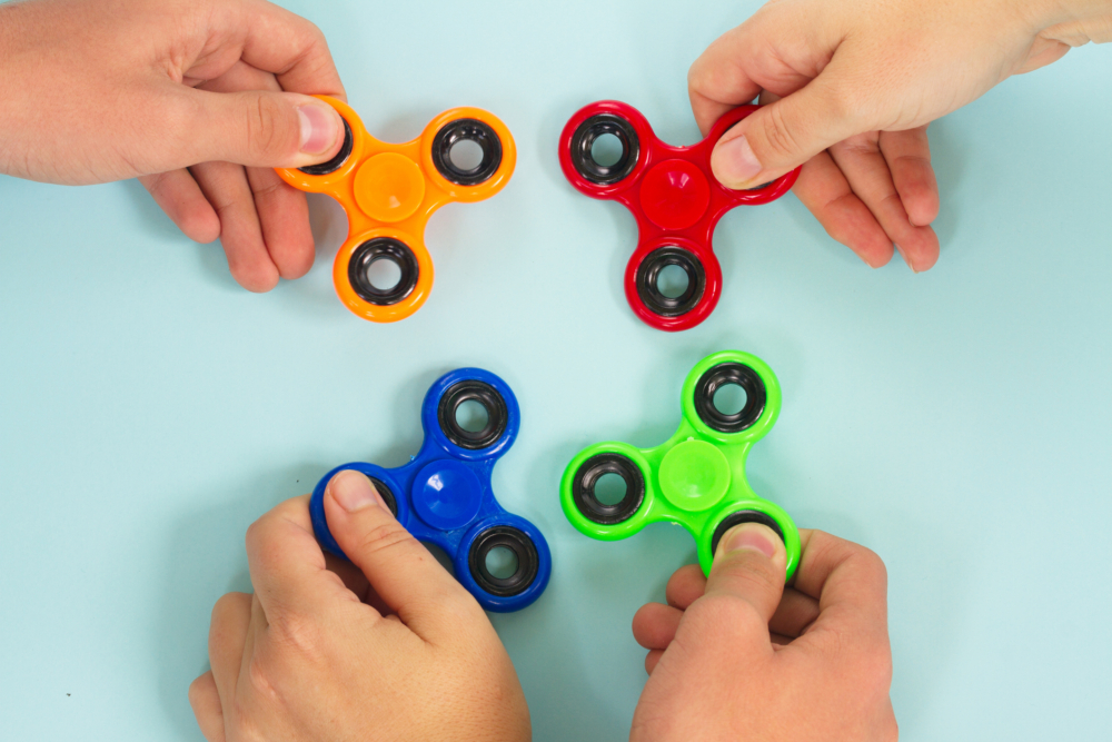 有研究指Fidget spinner有助專注力
