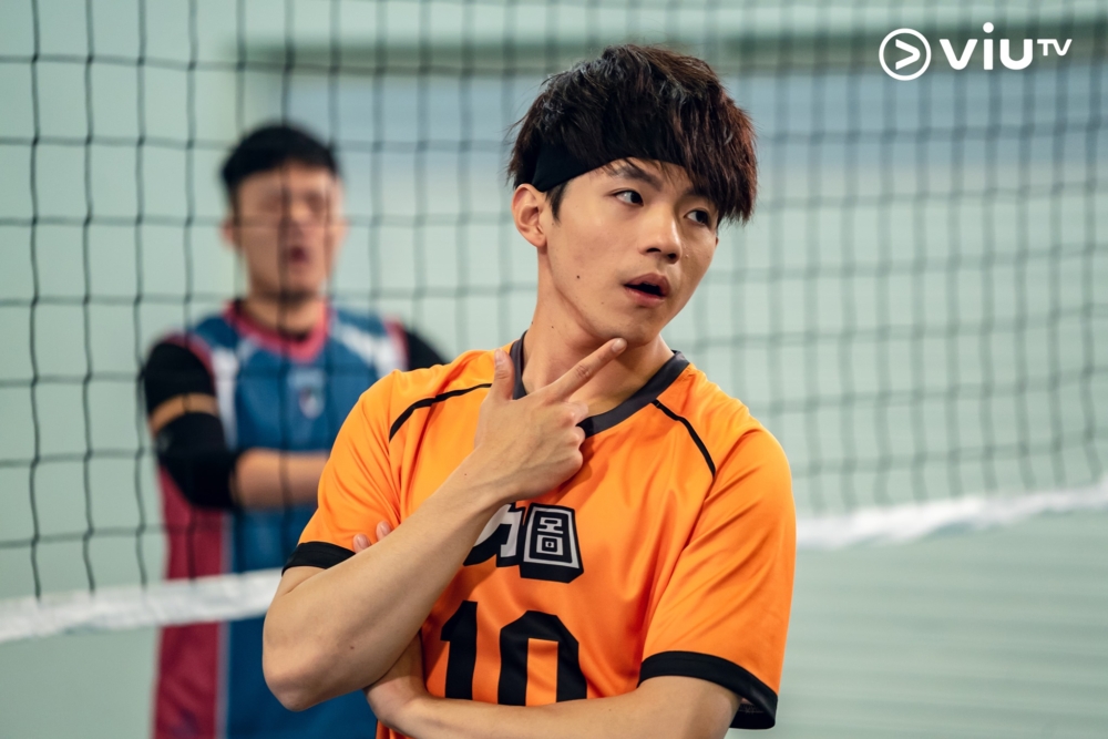 陳卓賢是退役排球員,參與拍攝跟排球有關的劇集,表現不俗
