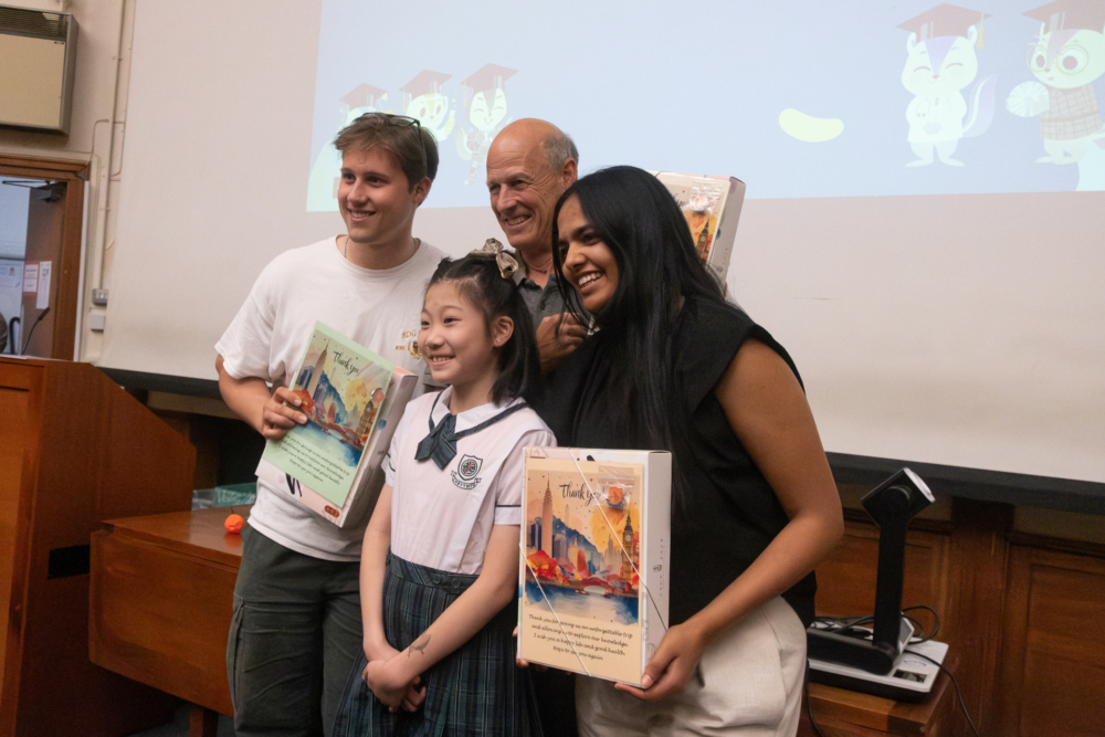 活動讓杜怡諾有機會接觸Robert Ross Russell 教授及劍橋大學學生