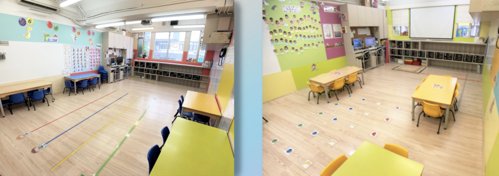 荃灣浸信會幼稚園的課程以兒童為中心