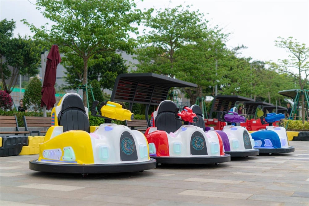 碰碰車雖然免費,但需要預約