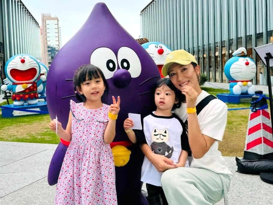 星媽楊茜堯的子女自從服食益生菌後免疫力顯著改善,去玩更放心。