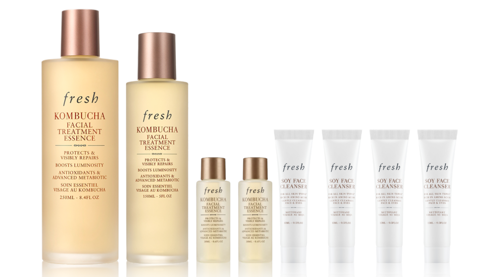 fresh紅茶酵素抗氧精華水套裝