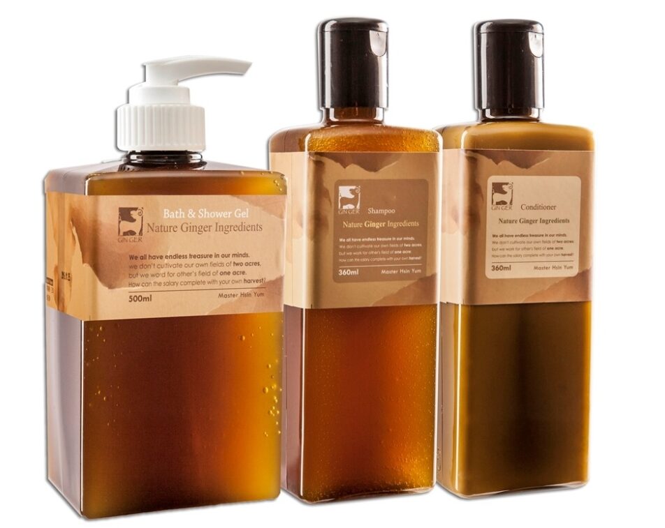 薑心比心 純薑洗護髮沐浴坐月禮盒套裝