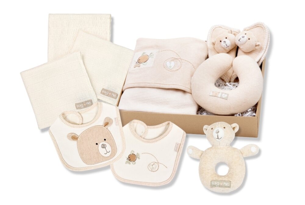 Natures Purest 抱抱熊 棉絨車椅禮品 套裝