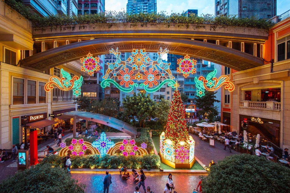 利東街化身為夢幻的聖誕村