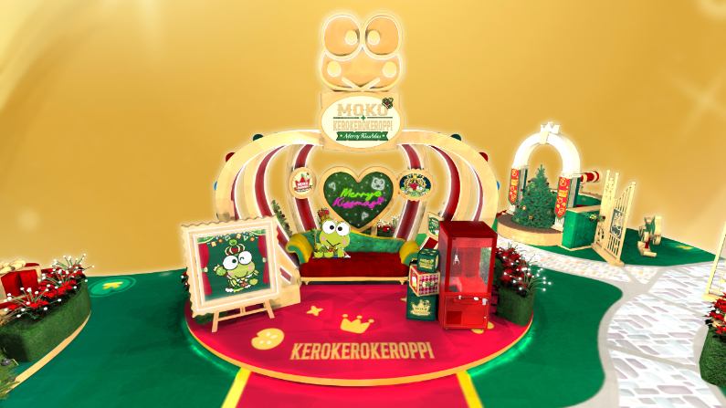 蘊藏KEROKEROKEROPPI王子祝福的奢華「光鑽寶石皇冠寢室」