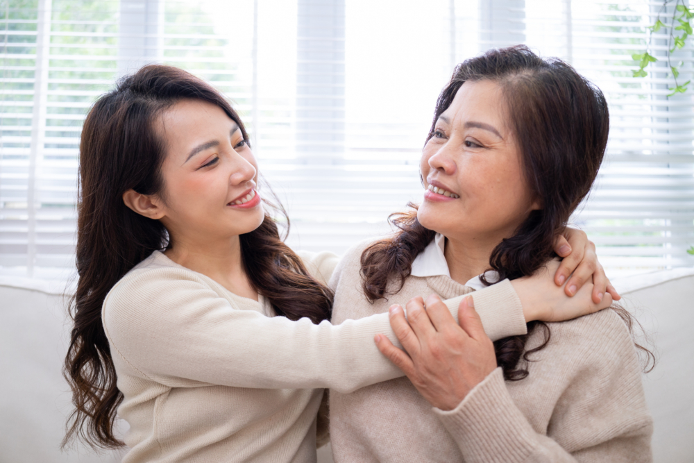 兩人互相扶持，之間找到平衡