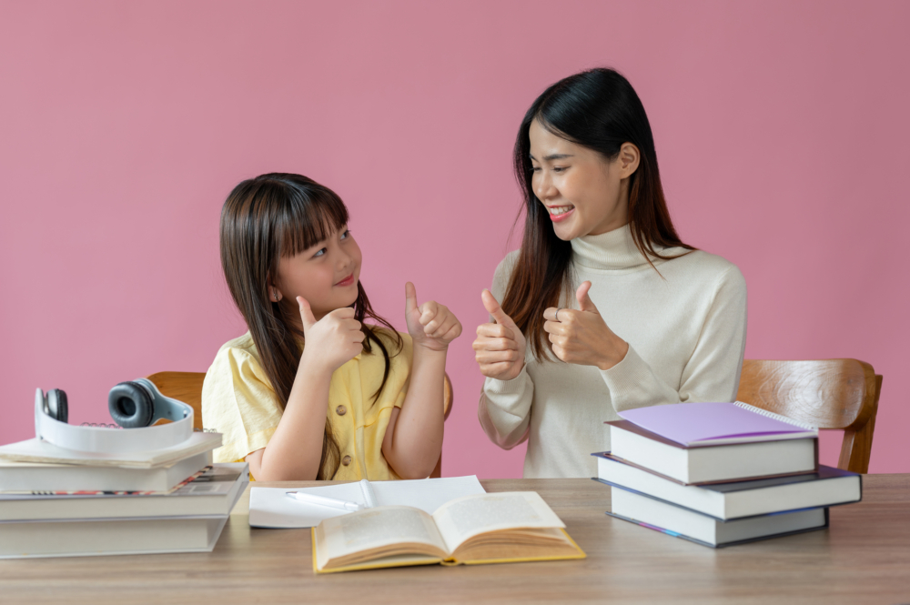 鼓勵孩子,給予孩子一定的信心