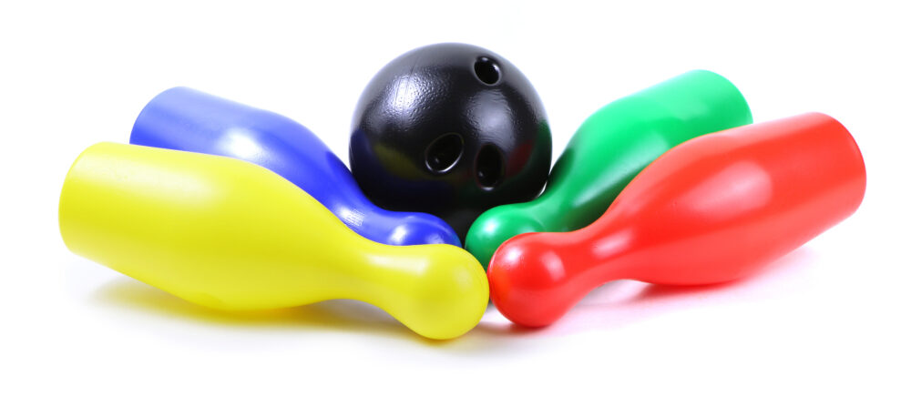 玩保齡球是學校其中一種測試方法