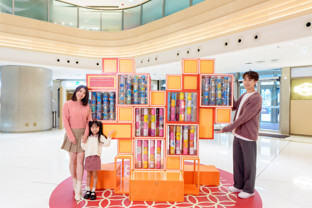 心型鋁罐藝術裝置