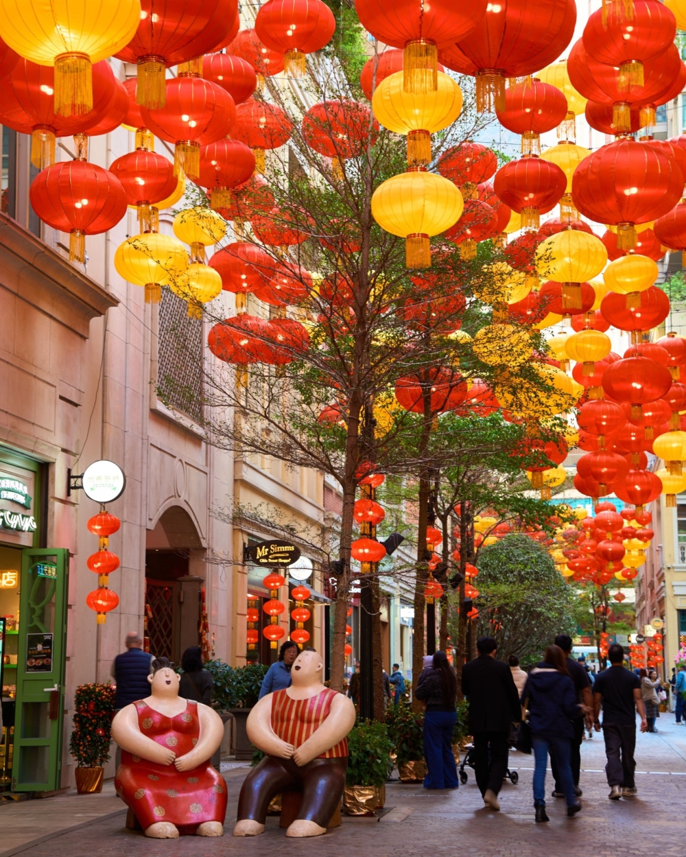 利東街「喜慶燈海迎新春」 。