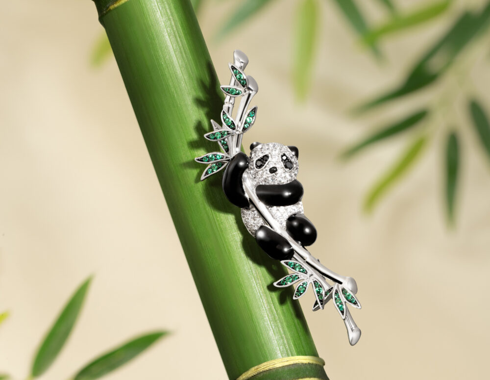 Puffy Panda胸針 $2,000