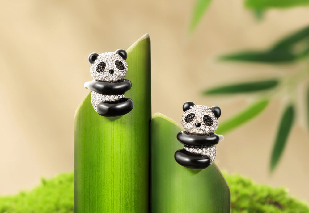 Puffy Panda耳夾 $880/隻