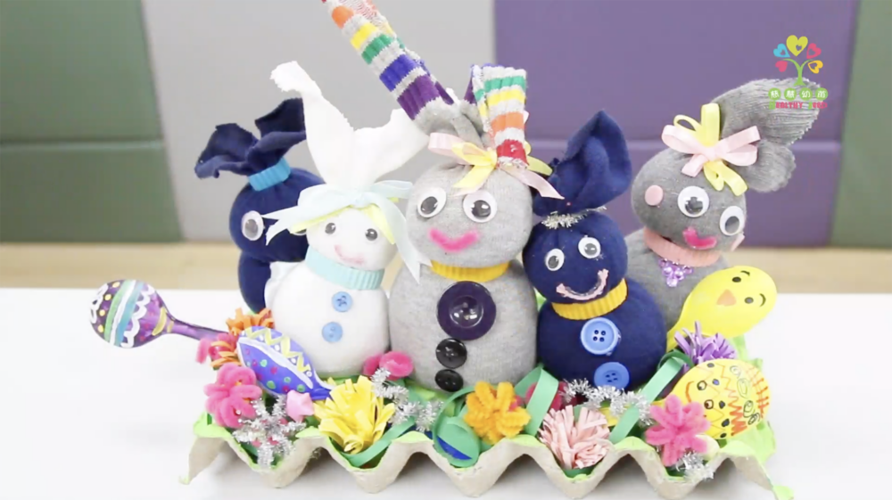 七彩繽紛的復活兔,讓家居洋溢復活節日氣色