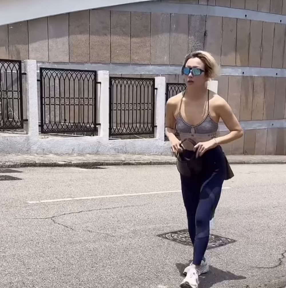 鄭秀文在Keep Fit減肥上，一向有不少心得