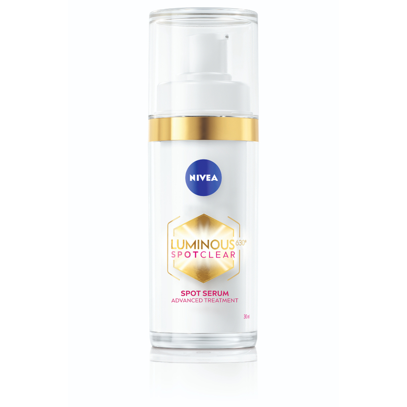 NIVEA LUMINOUS630 雙效淡斑抗皺精華。