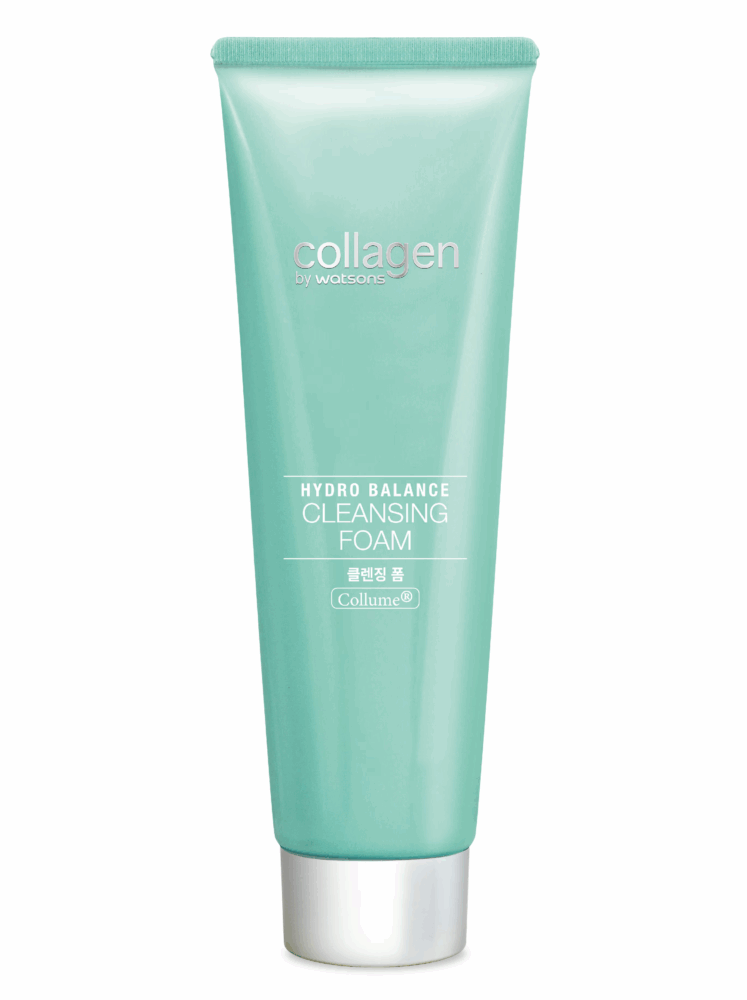 屈臣氏 Collagen by Watsons 骨膠原水潤平衡潔顏泡。