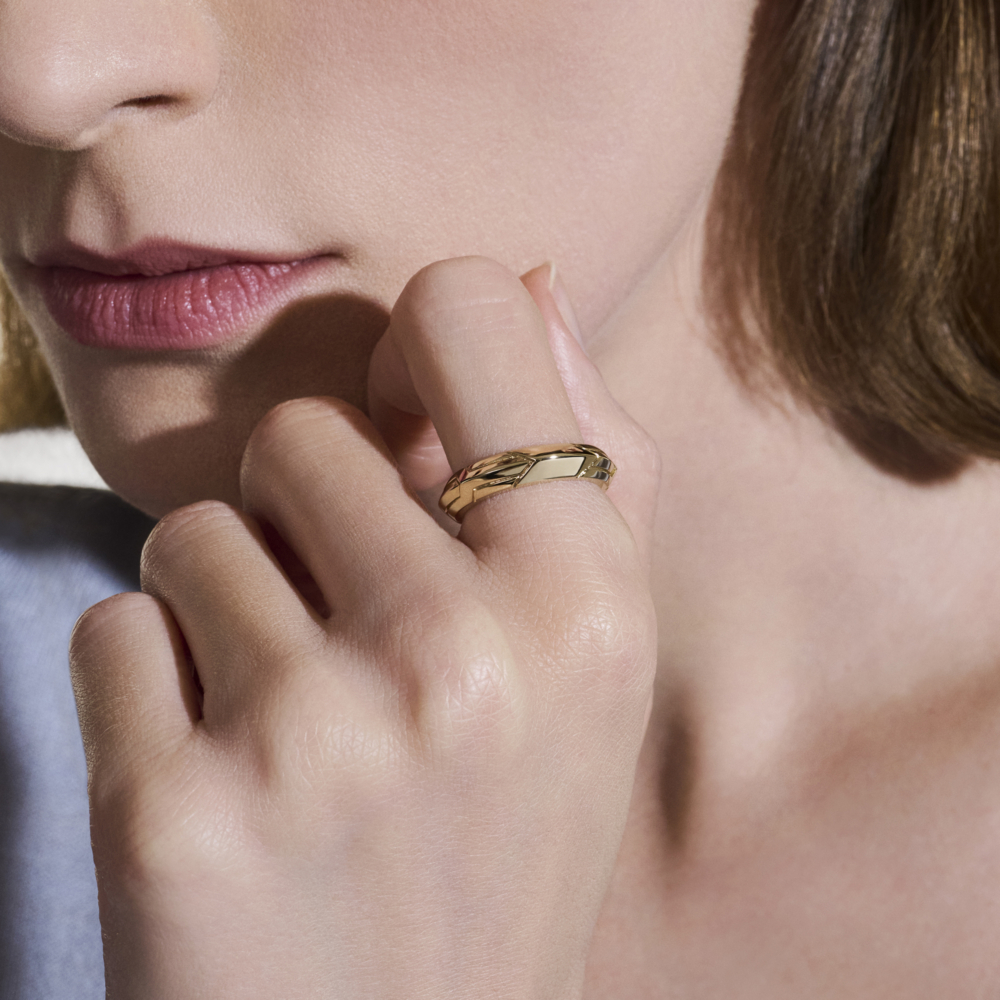 Icon 50 14K Gold 5mm Band Ring $17,120