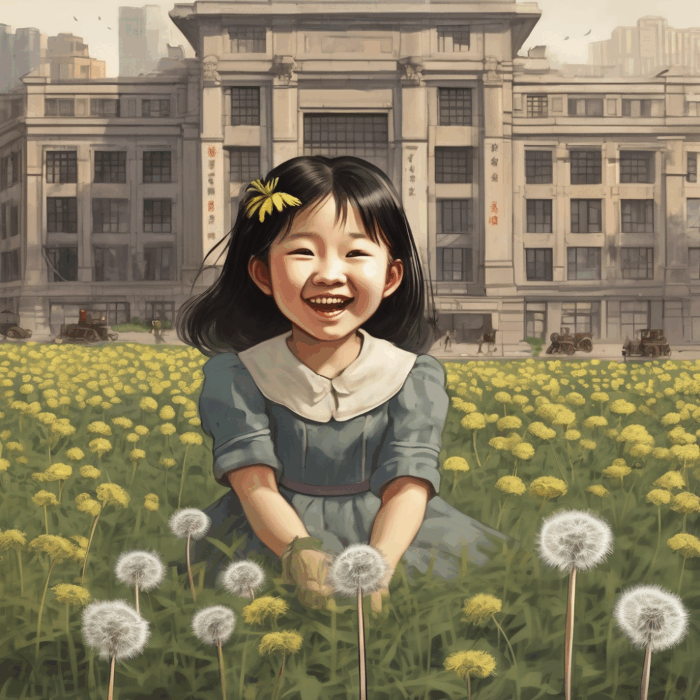 學生AI生成圖像作品