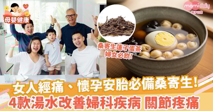 【桑寄生湯水】女人經痛補血必飲!4款桑寄生湯水改善婦科疾病、關節疼痛!